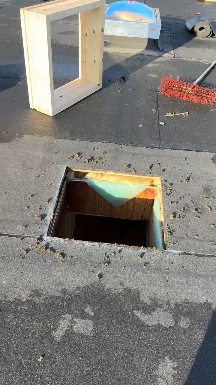 Tagpap tag i Skovlunde